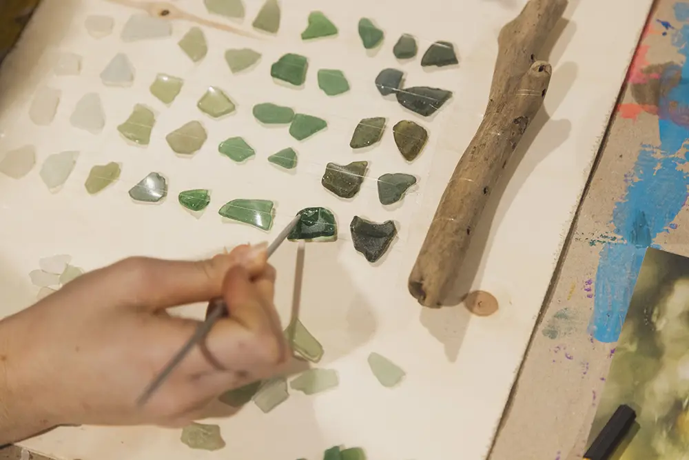 Seeglas Workshop Bielefeld | Ostsee-Kunst im NIVAS (10 Uhr)