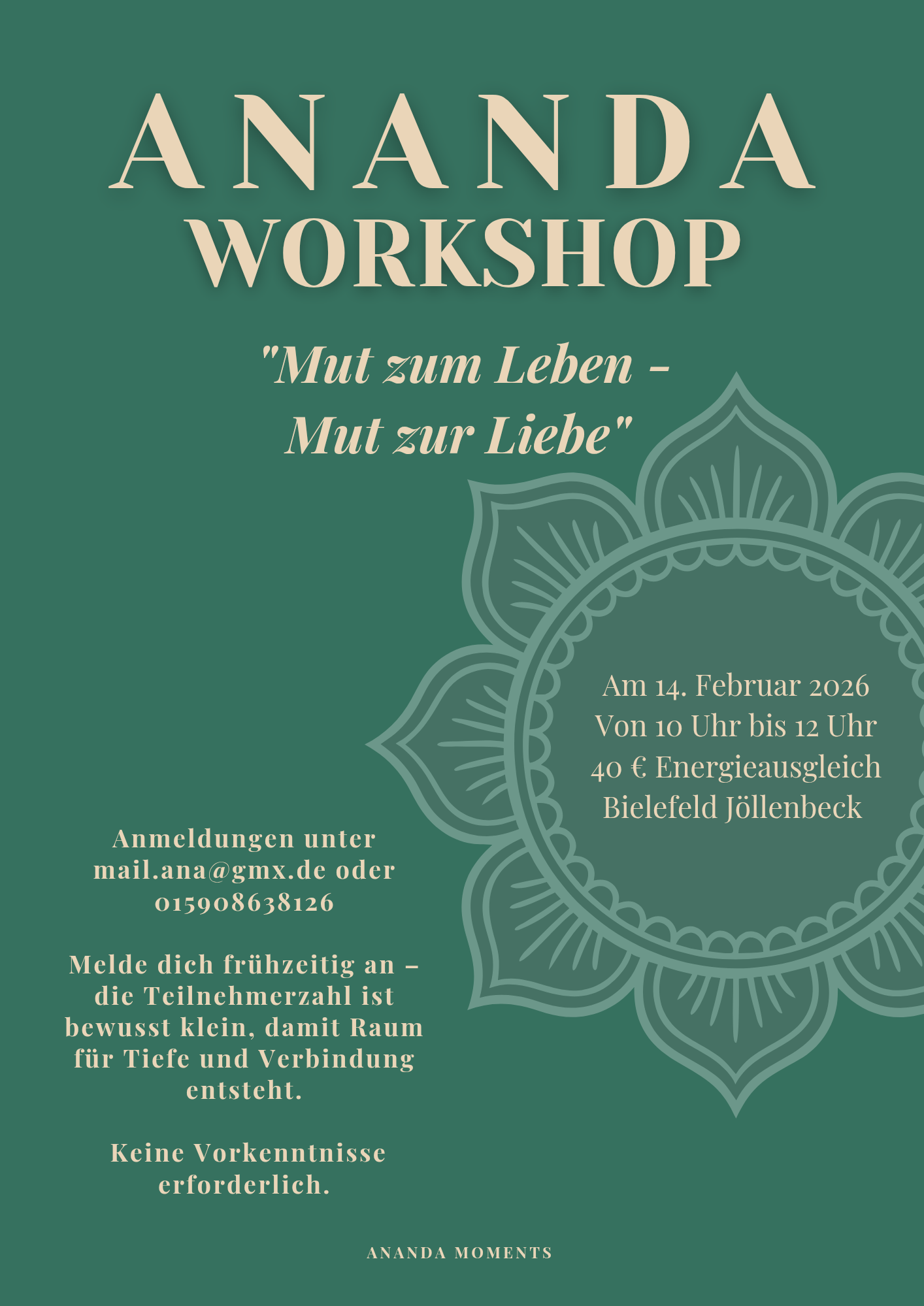 Mut zum Leben - Mut zur Liebe